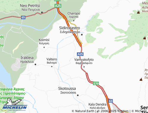 MICHELIN Kamaroto map - ViaMichelin