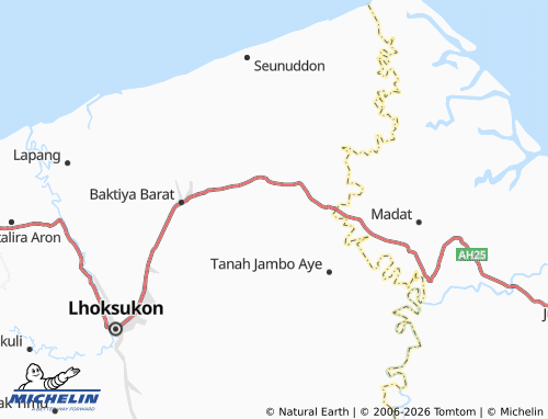 Mappa MICHELIN Geulumpang Samlakoe - ViaMichelin