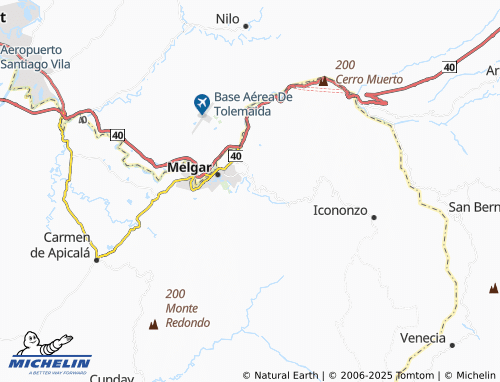 MICHELIN La Arabia map - ViaMichelin