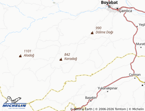 Mappa MICHELIN Boyalı - ViaMichelin