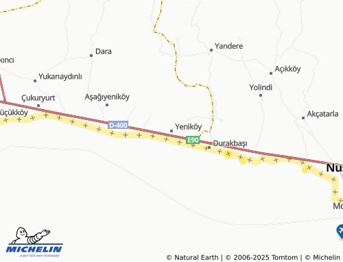 MICHELIN Yeniköy map - ViaMichelin