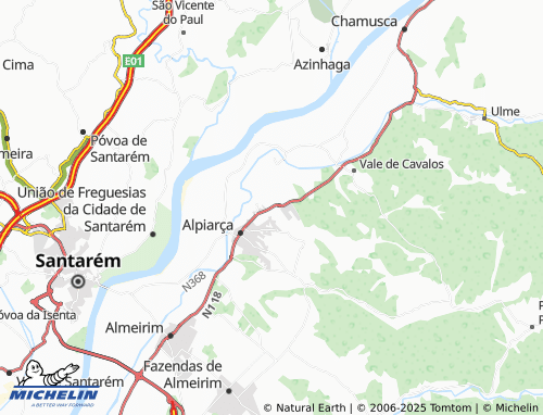 Mappa MICHELIN Quinta de São João - ViaMichelin