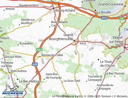 Kaart MICHELIN La Mare - ViaMichelin