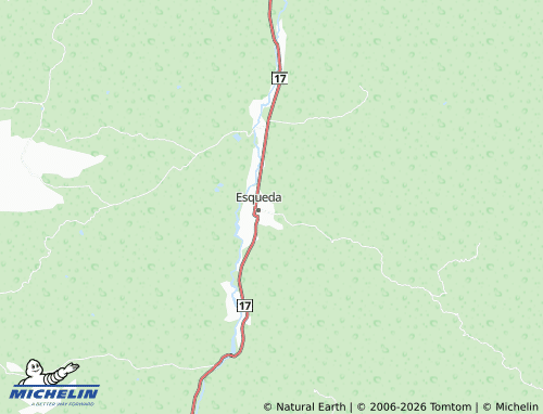 MICHELIN Mesa Bonita map - ViaMichelin