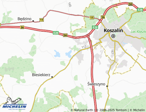 MICHELIN Tatów map - ViaMichelin