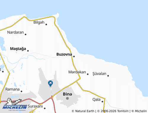 Carte MICHELIN Buzovna - ViaMichelin