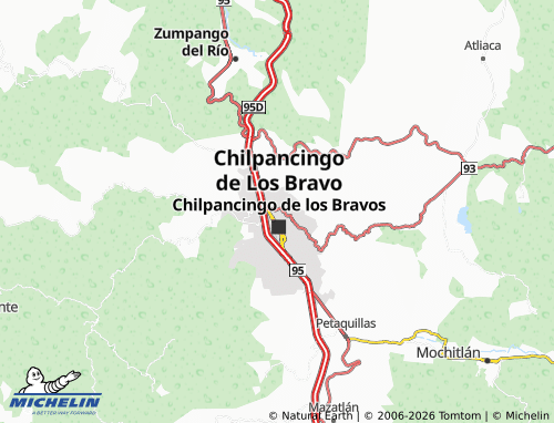 Mappa MICHELIN Vicente Guerrero - ViaMichelin