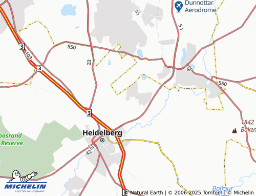 MICHELIN-Landkarte Kaydale Agricultural Holdings - ViaMichelin
