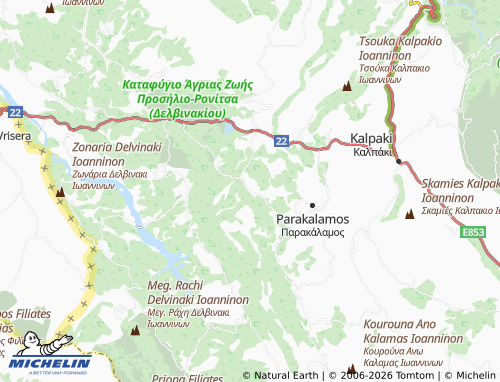 MICHELIN Sitaria map - ViaMichelin