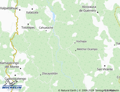 MICHELIN-Landkarte Petlacalancingo - ViaMichelin