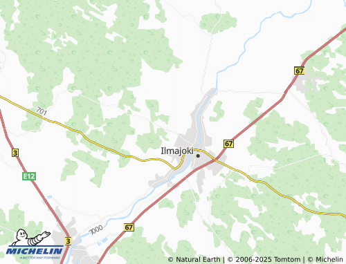 MICHELIN Oksimäki map - ViaMichelin