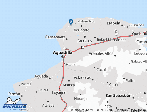 MICHELIN Caimital Bajo map - ViaMichelin