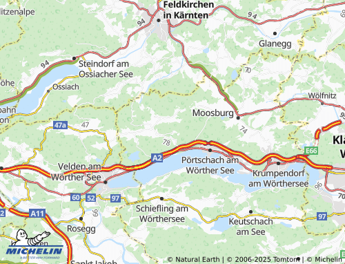 MICHELIN Trieblach map - ViaMichelin