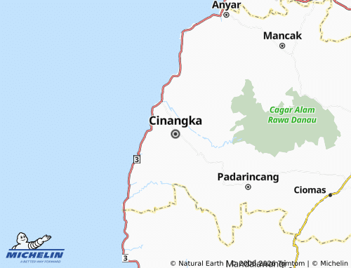 Mapa MICHELIN Cinangka - ViaMichelin