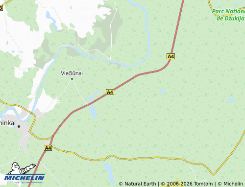 Mappa MICHELIN Mašnyčios - ViaMichelin