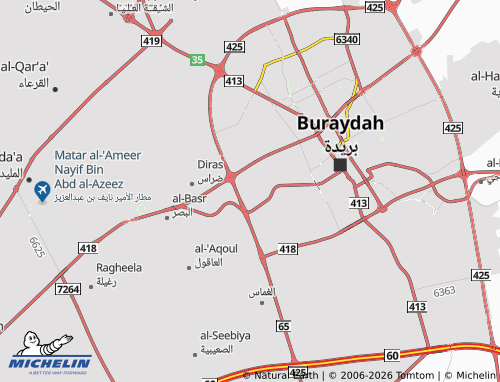 MICHELIN-Landkarte Al Uraymdi - ViaMichelin