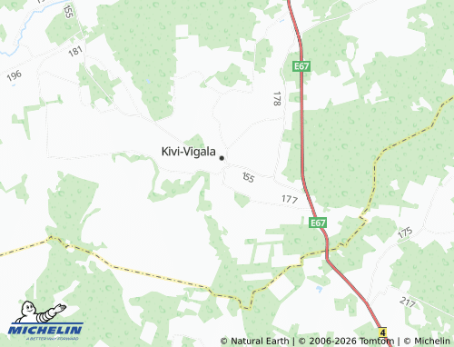 Carte MICHELIN Naravere - ViaMichelin