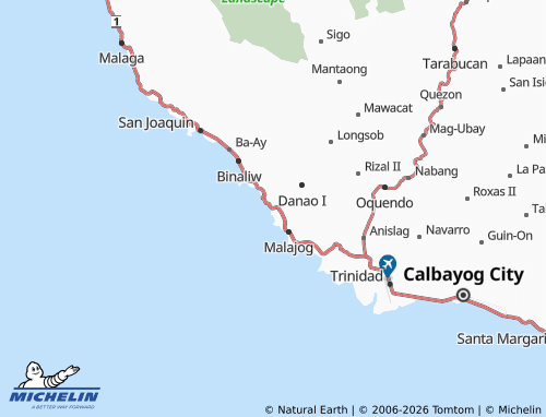 MICHELIN Marcatubig map - ViaMichelin