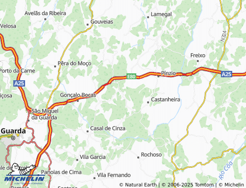 Mapa MICHELIN Gagos - ViaMichelin
