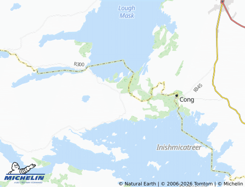 Mappa MICHELIN Clonbur - ViaMichelin