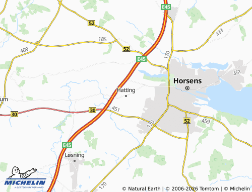 Mapa MICHELIN Hatting - ViaMichelin
