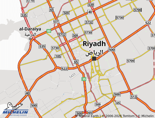 Mappa MICHELIN al-Olya - ViaMichelin