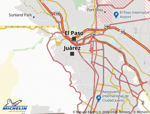 Mapa MICHELIN Monterrey - ViaMichelin