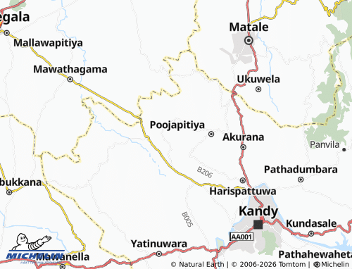 Mappa MICHELIN Maruddana - ViaMichelin
