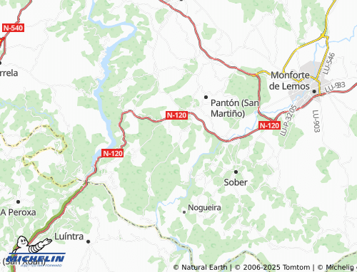 MICHELIN San Fiz de Cangas (San Fiz) map - ViaMichelin