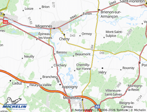 Mappa MICHELIN Beaumont - ViaMichelin