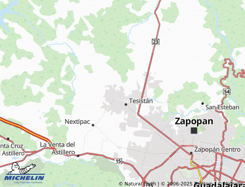 MICHELIN Real de las Lomas map - ViaMichelin