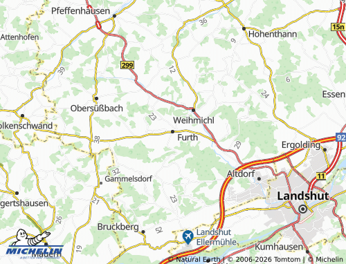 MICHELIN Furth map - ViaMichelin