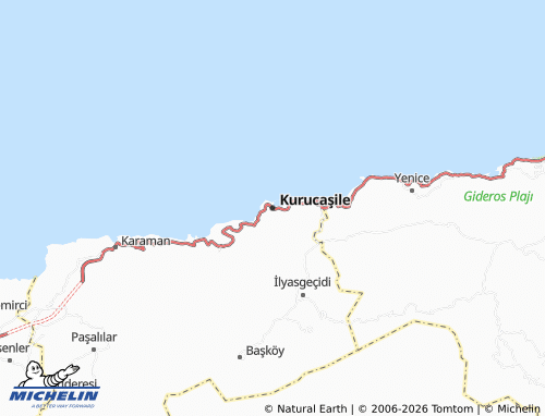 MICHELIN Kurucaşile map - ViaMichelin