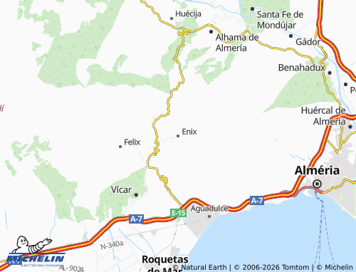 Mapa MICHELIN Enix - ViaMichelin