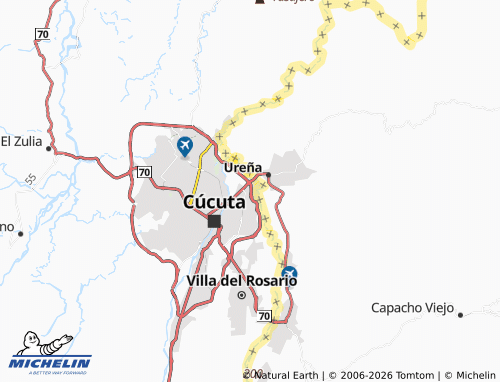 Mapa MICHELIN Higuerón - ViaMichelin