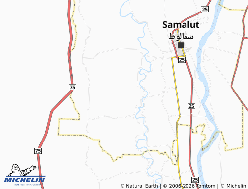 Mappa MICHELIN Ezbat al-Qamadeer - ViaMichelin