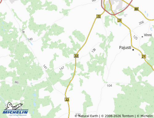 Mapa MICHELIN Levala - ViaMichelin