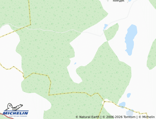 MICHELIN-Landkarte Kubagushevo - ViaMichelin