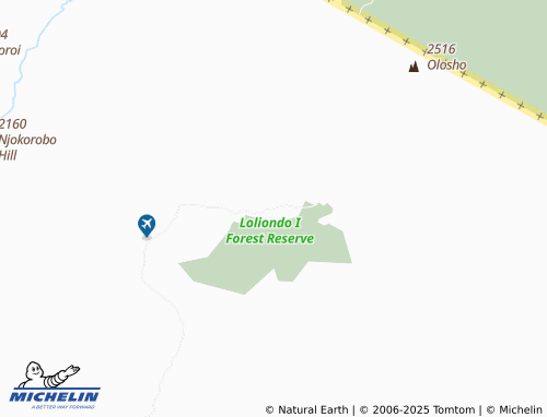 Mappa MICHELIN Loliondo - ViaMichelin