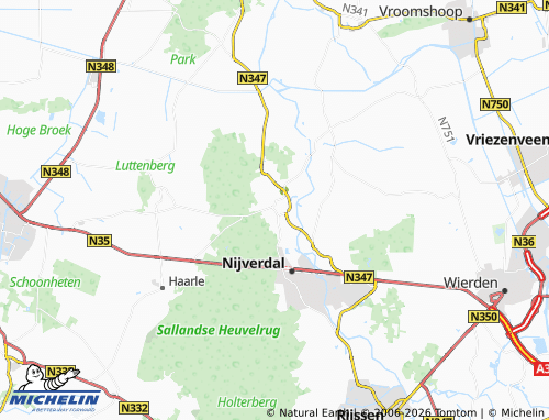 MICHELIN Hellendoorn map - ViaMichelin