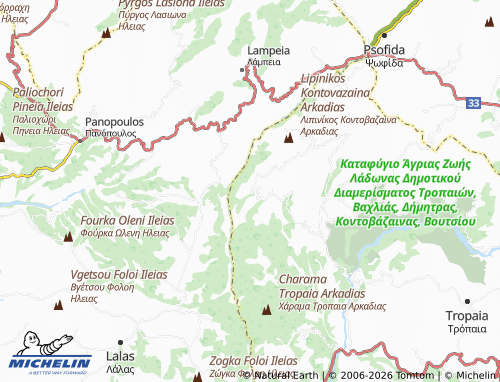 MICHELIN Vidiaki map - ViaMichelin