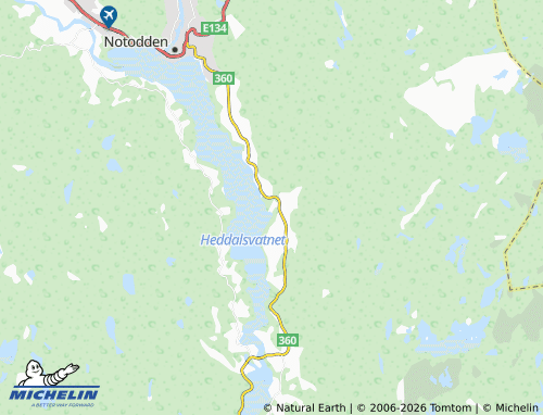 Mapa MICHELIN Hjuksevelta - ViaMichelin
