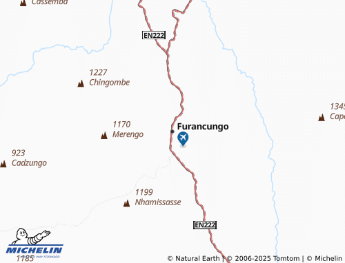 MICHELIN Furancungo map - ViaMichelin