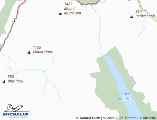 Mapa MICHELIN Braeburn Range - ViaMichelin