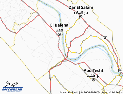 Mapa MICHELIN al-Samta - ViaMichelin
