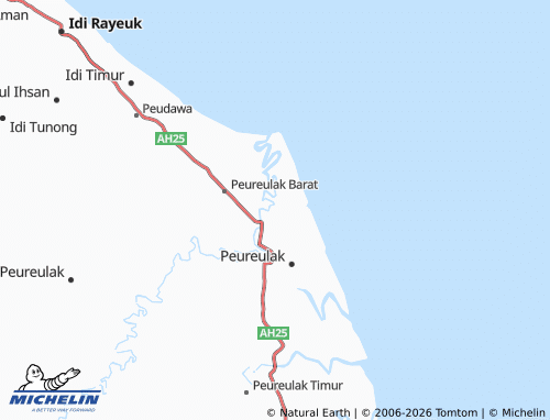 Kaart MICHELIN Blang Balok - ViaMichelin