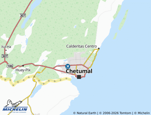 Mappa MICHELIN Territorio Federal - ViaMichelin