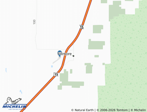 Mappa MICHELIN Fillmore - ViaMichelin