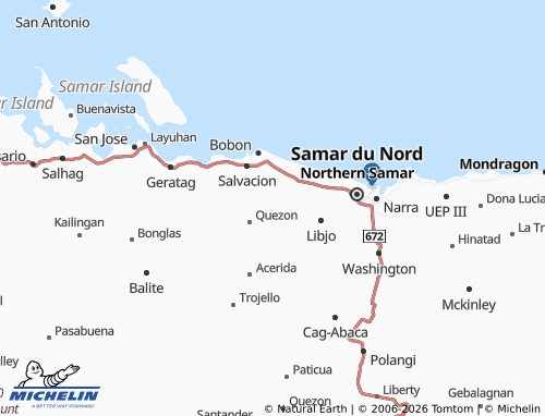 MICHELIN Somoroy map - ViaMichelin