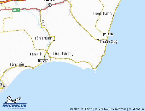 MICHELIN Tân Thành map - ViaMichelin